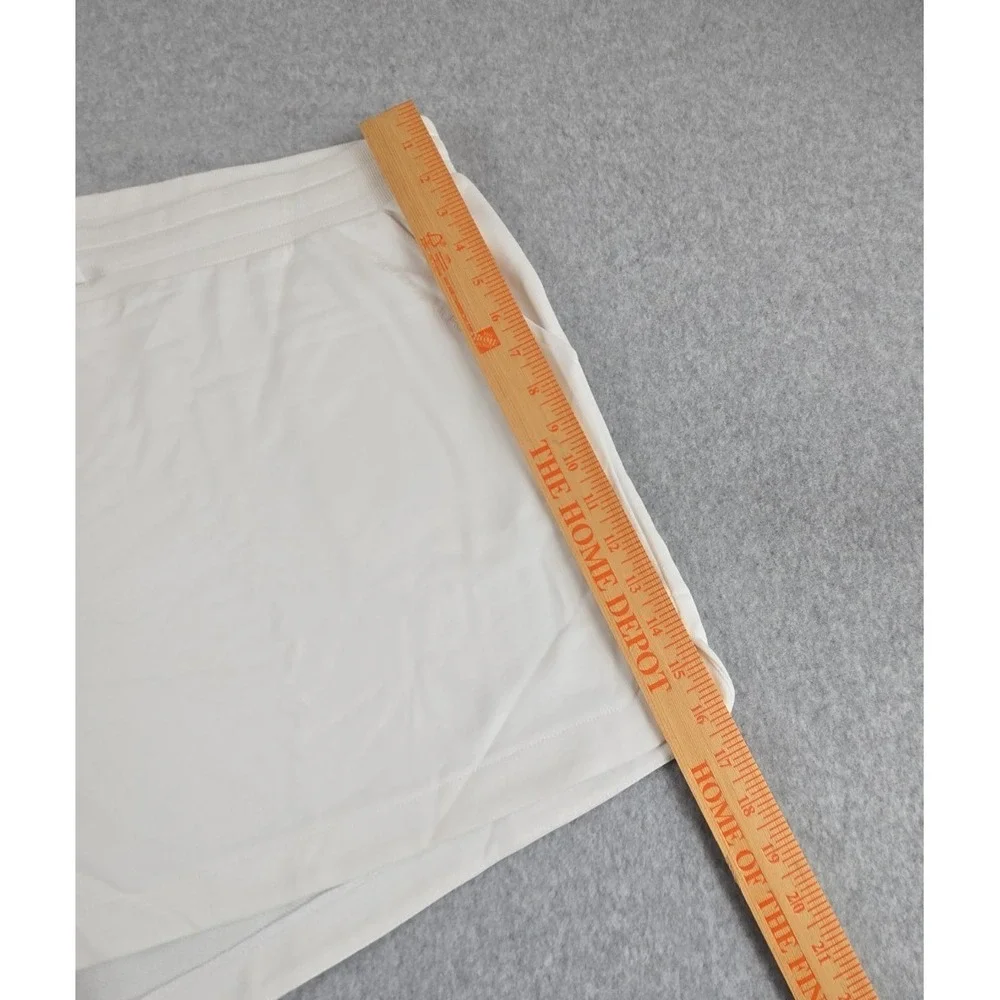 Polo Ralph Lauren Women Size 3X Fleece‎ Shorts White Stretch Summer NWT
